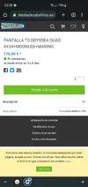 [TodoMarino.com] VENDO ~ NUEVA ~ PANTALLA T5 ODYSSEA QUAD 4X54+MOONLED