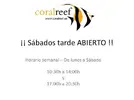 [TodoMarino.com] Coral Reef MADRID; apertura SABADOS por la tarde !!!