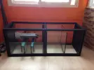 [TodoMarino.com] Cambio de cristal, nueva mesa, nuevo sump y urna de relleno.