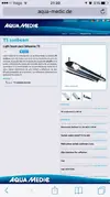 [TodoMarino.com] Vendo pantalla aquamedic t5 2x39 - Lleida