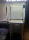 [TodoMarino.com] Vendo Acuario Cúbico 50x50x50 Con pantalla de leds y mesa en Madrid - Madrid,Fuenlabrada