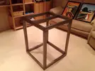 [TodoMarino.com] Mesa con perfiles y forrada de madera